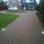 Marshall drive sett hazelnut colour with built in light