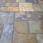 Bradstone Vijaya natural slate patio